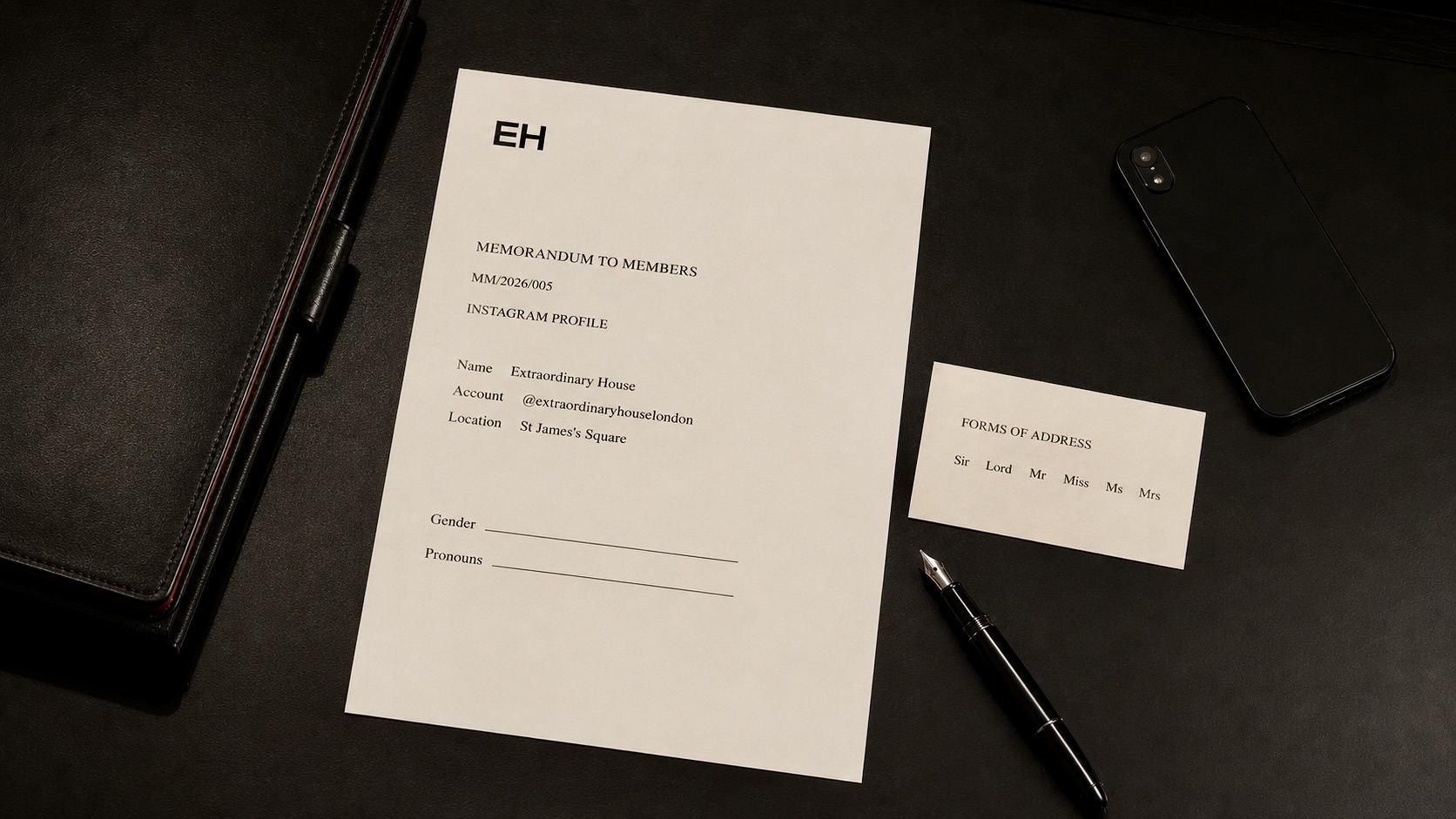 Extraordinary House Establishes Its Instagram Profile